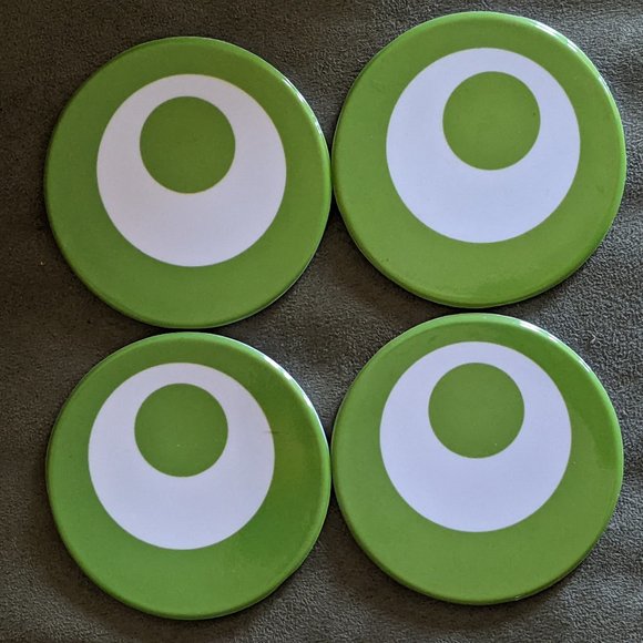 VTG Mela-Ware Tetro Coasters - Picture 2 of 5